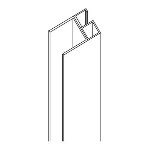 DIANHIDRO - RICAMBIO PROFILO VERTICALE PER LINEA OXYGEN AD ANGOLO E CIRCOLARE
