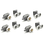 DHIMP - KIT PZ. 8 CUSCINETTI PER BOX DOCCIA LINEA ESSENTIAL