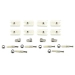 DHIMP - KIT ACCESSORI DI FISSAGGIO PER BOX DOCCIA LINEA ESSENTIAL