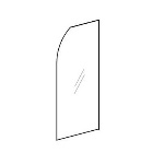 DIANHIDRO - VETRO PER PARETE VASCA ESSENTIAL