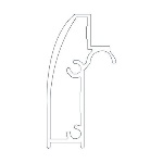 DIANHIDRO - RICAMBIO PROFILO CIRCOLARE ORIZZONTALE GTBC