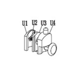 DH - ROTELLINA INFERIORE PER CABINA KILIMANGIARO