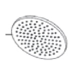 DIANHIDRO - SOFFIONE DOCCIA PER NS.ART 100-PAI-B