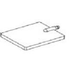 DIANHIDRO - SOFFIONE DOCCIA PER NS. ART 100-PALI-B/N