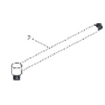 DIANHIDRO - BRACCIO DOCCIA PER ART. 100-PAB-B/N