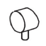 DIANHIDRO - MANOPOLA P/ART. 100-PAI-B 100-PAV-N 100-PAB-B/N