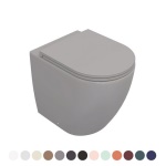 NYMO  VASO FILO MURO RIMLESS INFINITY Salmone Opaco