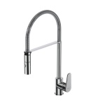 NYMO - MISCELATORE MONOCOMANDO LAVELLO SEMI-PRO SERIE SMERALDO C/DOCCETTA