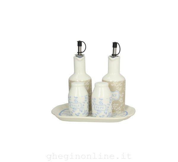 Andrea Fontebasso Menage Olio/Aceto/Pepe/Sale Dolce Casa Milady