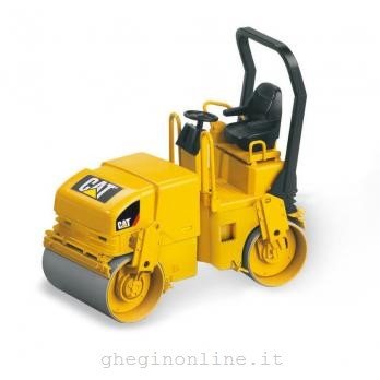 Mezzo cantiere Bruder 02433 CAT Rullo compressore stradale