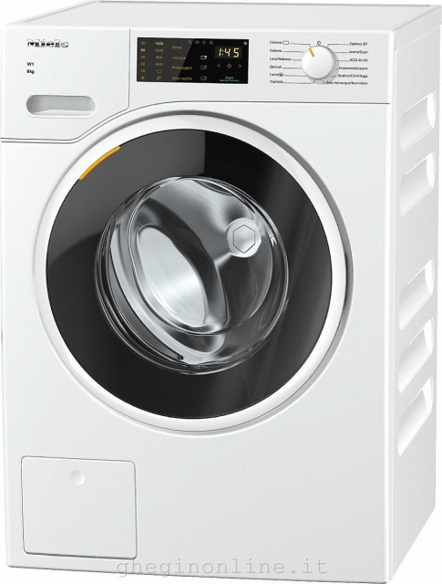 MIELE 11WD1201 Miele WWD120 WCS 8kg, Caricamento frontale, 8 kg, B, 1400 Giri/min, A, 10120 L