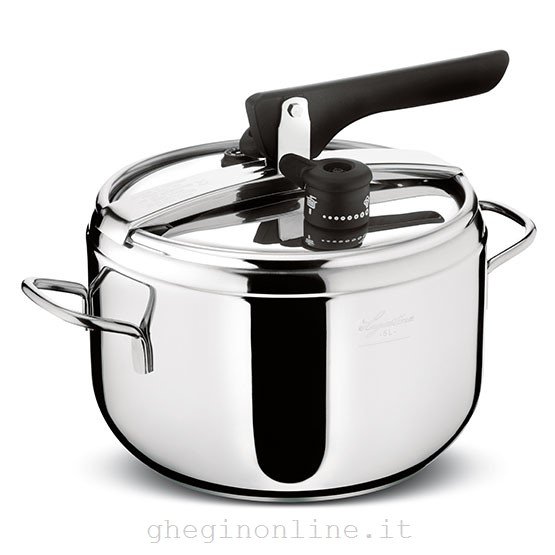 Pentola A Pressione 6 4 L Induzione, Acciaio Inox 18/10, 2 Livelli Di Pression Fagor Argento Fagor Rapid Xpress 6 4 85047081 - Foto 10