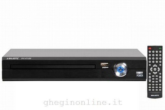 New Majestic 100475 DVD player