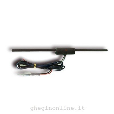 New Majestic AE-37 antenna per automobile Finestra Nero