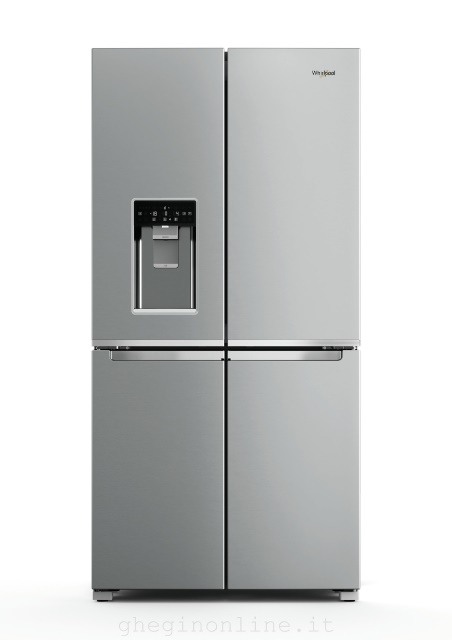 859991572230 Whirlpool WQ9I MO1L, Libera installazione, Acciaio inossidabile, Porta americana, LED, Touch, LED
