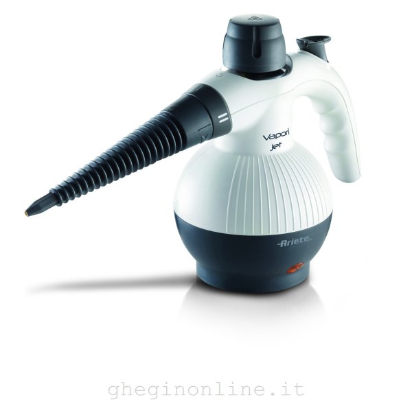 Ariete Vapori Jet 4132 Pulitore a vapore portatile 0,25 L 900 W Nero, Bianco