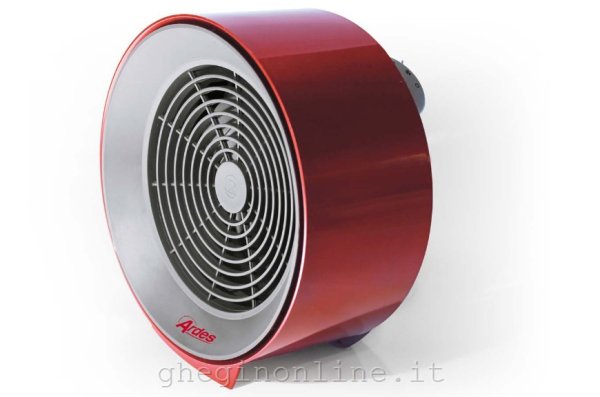 Ardes 445 stufetta elettrica Interno Rosso 2000 W Riscaldatore ambiente elettrico con ventilatore