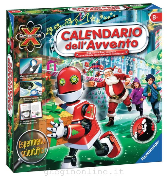 Ravensburger Science X Calendario dell' Avvento Bambini Deduzione