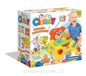 Clementoni Baby Clemmy poltroncina porta mattoncini