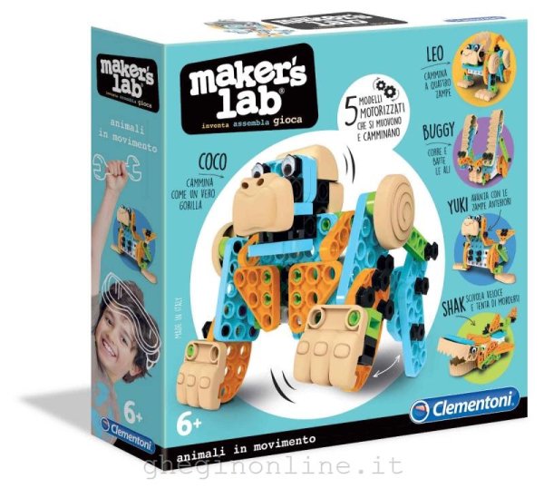 Clementoni Maker'S Lab - Animali In Movimento