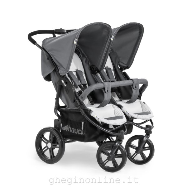 Hauck Roadster Duo SLX Passeggino gemellare 2 seduta(e) Grigio