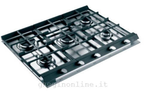 Scholtes TGL 750 G piano cottura Acciaio inossidabile Da incasso Gas 5 Fornello(i)