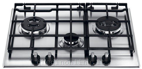 Hotpoint PK 630 RT GH /HA piano cottura Acciaio inossidabile Da incasso Gas 3 Fornello(i)