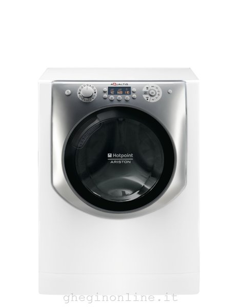 HOTPOINT-ARISTON AQD970F 69 EU Hotpoint AQD970F 69, Caricamento frontale, Libera installazione, Argento, Bianco, Destra, LCD, 71 L