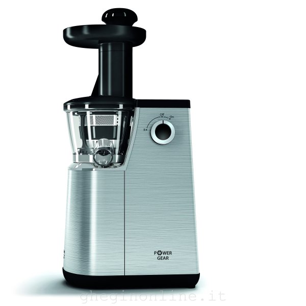 Hotpoint SJ 4010 AX1 spremiagrumi Estrattore di succo 400 W Nero, Acciaio inossidabile