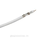 Hama - Bobina cavo Hama 00086625 Antenna 120 Db Bianco Bianco