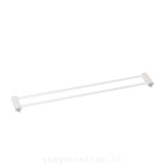 Hauck - Hauck 596937, Estensione della sponda di sicurezza, Bianco, Metallo, 760 mm, 20 mm, 90 mm