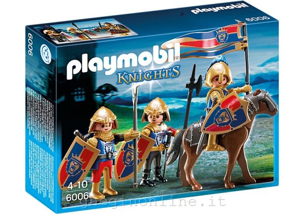 Playmobil Knights Squadra Cavalieri del Leone