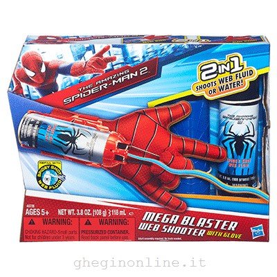 Hasbro Amazing Spider-Man 2 - Spara Ragnatele Con Guanto