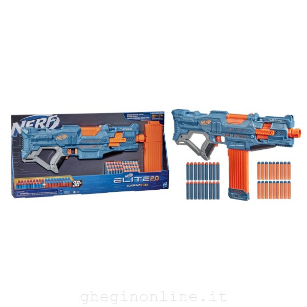 Hasbro Nerf Elite 2.0 Turbine CS-18 Motorized Blaster