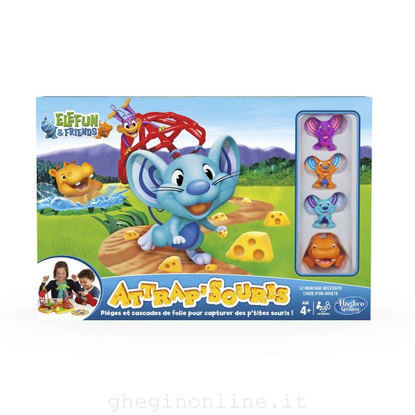 A4973103 Hasbro Topini in trappola, Gioco di abilità fino-motorie, Bambini, 4 anno/i
