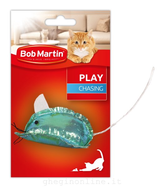 Bob Martin Gioco per gatto topo Scintillante