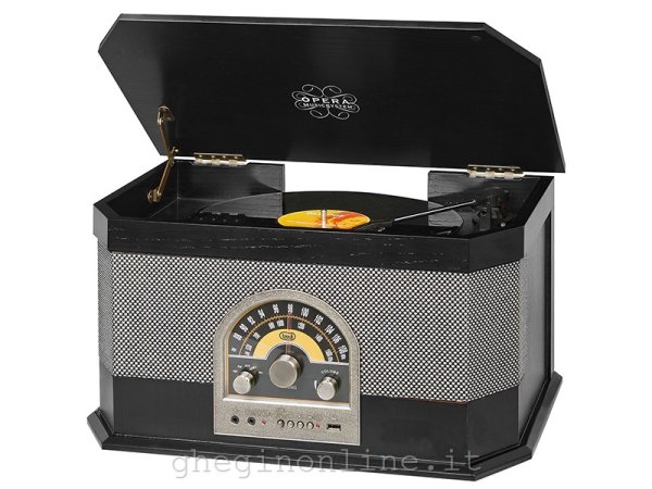 Trevi TT 1040 BT Argento, Nero