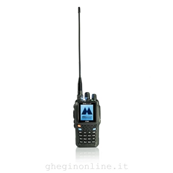 Midland CT890 ricetrasmittente 999 canali 144 - 470 MHz Nero
