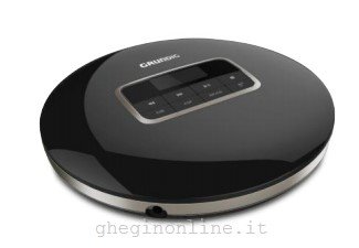 GDR1360 Grundig CDP 6600, 203 g, Nero, Argento, Lettore CD portatile