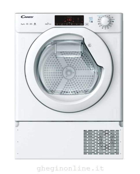 Candy CBTD 7A1TE asciugatrice Da incasso Caricamento frontale 7 kg A+ Bianco
