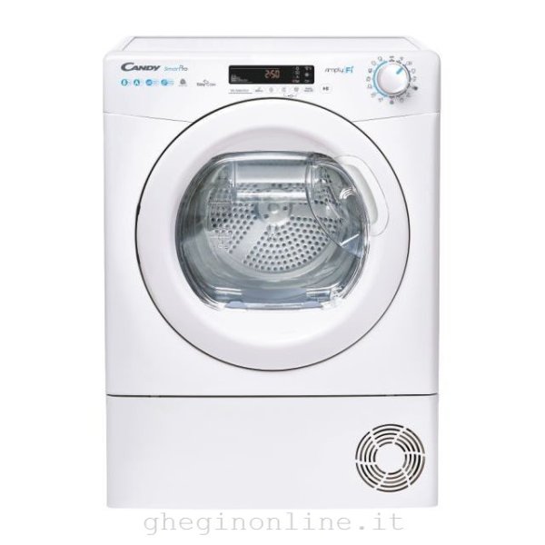 Candy Smart Pro CSO H8A2DE-S asciugatrice Libera installazione Caricamento frontale 8 kg A++ Bianco