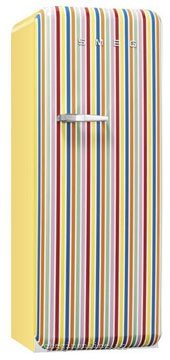 Smeg FAB28RCS1 monoporta Libera installazione 248 L Multicolore