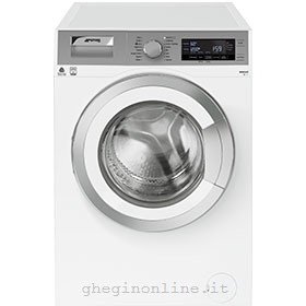 Smeg WHT812LSIT, Caricamento frontale, 8 kg, B, 75 dB, 1200 Giri/min, A+++