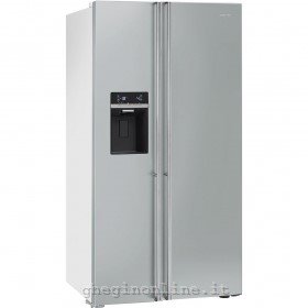 Smeg FA63XBI frigorifero side-by-side Libera installazione 544 L Acciaio inossidabile