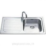 SMEG - Smeg SP791S-2, Acciaio inossidabile, 1 ciotole, 340 x 400 mm, 21 cm, 8,89 cm (3.5