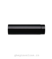 SAVE Fumisteria Plus NNO1501 Tubo dritto per canna fumaria 50 cm Nero