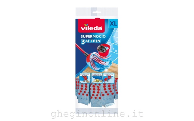 Mocio Vileda 150730 SUPER MOCIO Ricambio 3 Action