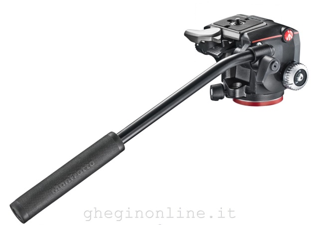 Manfrotto MHXPRO-2W testa per treppiede Nero Alluminio 3/8