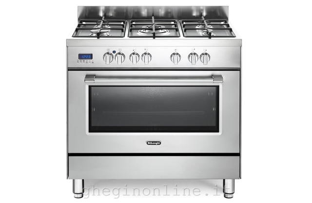 DeLonghi PRO 96 MX ED cucina Piano cottura Gas Acciaio inossidabile A