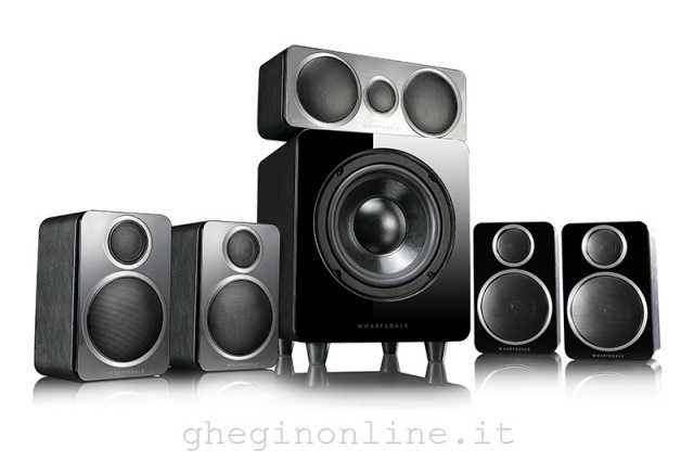 Wharfedale DX-2 5.1 Nero 5.1 canali